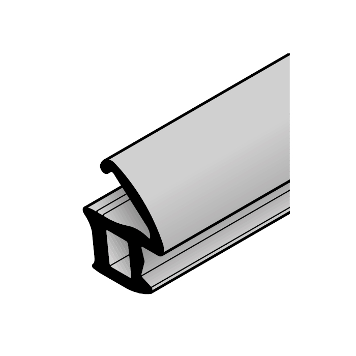 Hörmann Zargendichtung P133 für Stahltüren T90 RS, 7500 mm