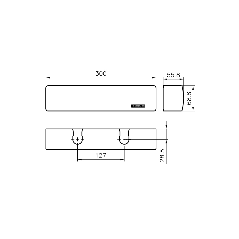 GEZE Abdeckkappe TS 5000