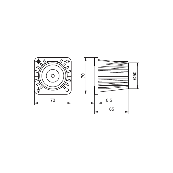 HEKATRON Türhaftmagnet THM 440